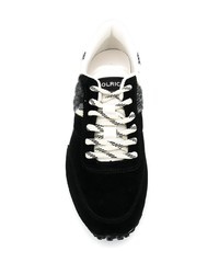 Chaussures de sport noires et blanches Woolrich