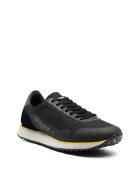 Chaussures de sport noires et blanches Blauer