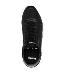 Chaussures de sport noires et blanches Blauer