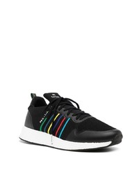 Chaussures de sport noires et blanches PS Paul Smith