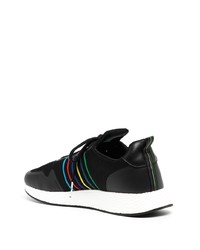 Chaussures de sport noires et blanches PS Paul Smith