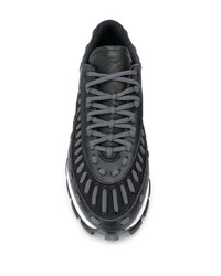 Chaussures de sport noires et blanches Ermenegildo Zegna