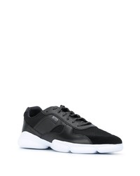 Chaussures de sport noires et blanches BOSS