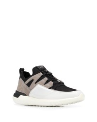 Chaussures de sport noires et blanches Tod's