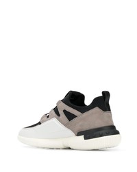 Chaussures de sport noires et blanches Tod's