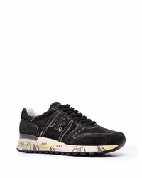 Chaussures de sport noires et blanches Premiata