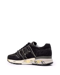 Chaussures de sport noires et blanches Premiata