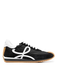 Chaussures de sport noires et blanches Loewe