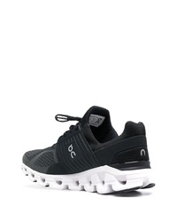 Chaussures de sport noires et blanches ON Running