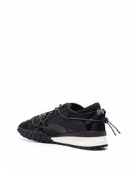 Chaussures de sport noires et blanches DSQUARED2