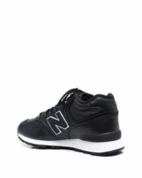 Chaussures de sport noires et blanches Junya Watanabe