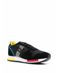 Chaussures de sport noires et blanches Blauer