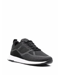 Chaussures de sport noires et blanches BOSS