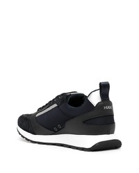 Chaussures de sport noires et blanches Hugo