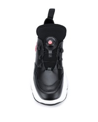 Chaussures de sport noires et blanches DSQUARED2