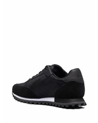 Chaussures de sport noires et blanches BOSS