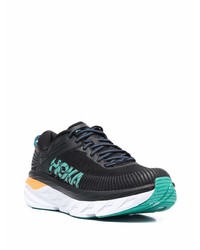 Chaussures de sport noires et blanches Hoka One One