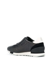 Chaussures de sport noires et blanches Bally