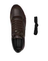 Chaussures de sport noires et blanches Bally