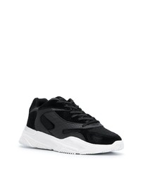 Chaussures de sport noires et blanches Mallet