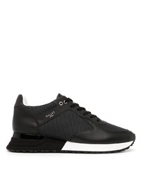 Chaussures de sport noires et blanches Mallet