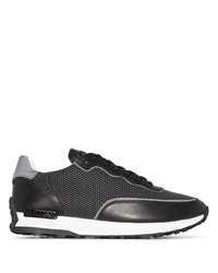 Chaussures de sport noires et blanches Mallet