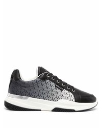 Chaussures de sport noires et blanches Mallet