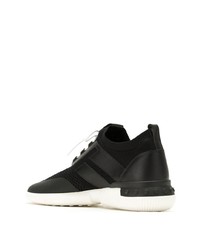 Chaussures de sport noires et blanches Tod's