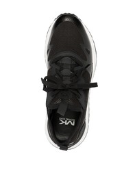 Chaussures de sport noires et blanches Michael Kors