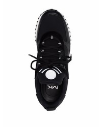 Chaussures de sport noires et blanches Michael Kors