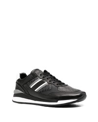 Chaussures de sport noires et blanches BOSS