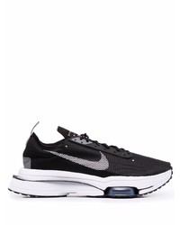 Chaussures de sport noires et blanches Nike