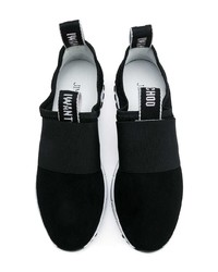 Chaussures de sport noires et blanches Jimmy Choo