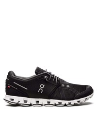 Chaussures de sport noires et blanches ON Running