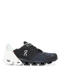 Chaussures de sport noires et blanches ON Running