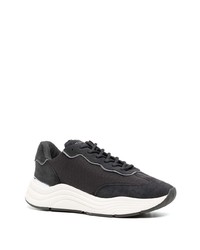 Chaussures de sport noires et blanches Mallet