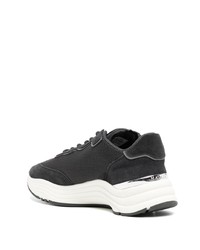 Chaussures de sport noires et blanches Mallet