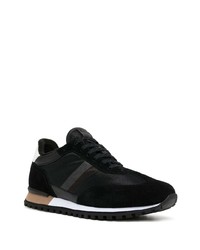 Chaussures de sport noires et blanches BOSS