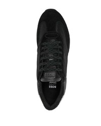 Chaussures de sport noires et blanches BOSS