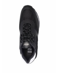 Chaussures de sport noires et blanches BOSS