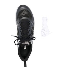 Chaussures de sport noires et blanches Herno