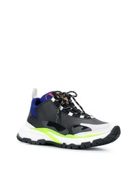 Chaussures de sport noires et blanches Valentino Garavani