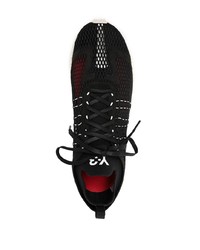 Chaussures de sport noires et blanches Y-3