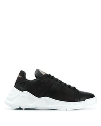 Chaussures de sport noires et blanches Philipp Plein