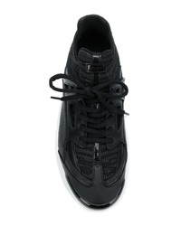 Chaussures de sport noires et blanches Kenzo