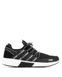 Chaussures de sport noires et blanches Plein Sport