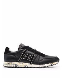 Chaussures de sport noires et blanches Premiata