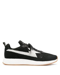 Chaussures de sport noires et blanches PS Paul Smith