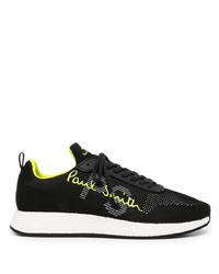 Chaussures de sport noires et blanches PS Paul Smith