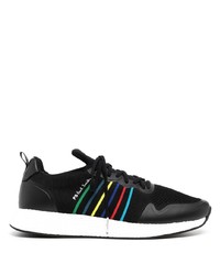 Chaussures de sport noires et blanches PS Paul Smith